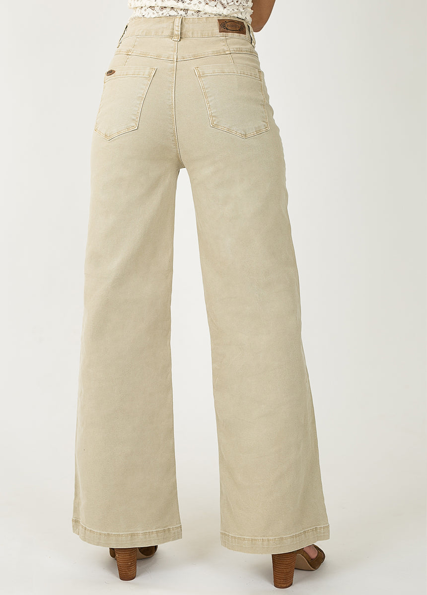 Avina Denim in Khaki