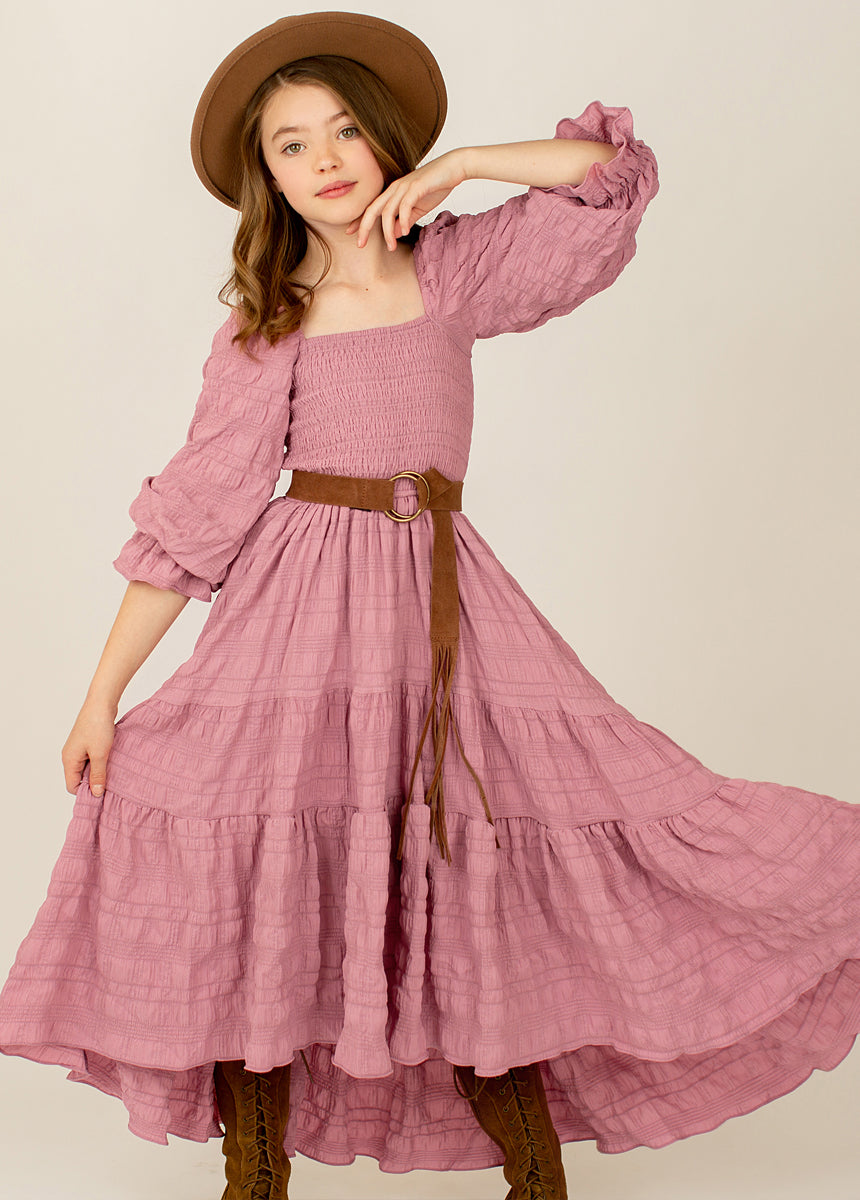 Quinn Dress in Ashe Rose
