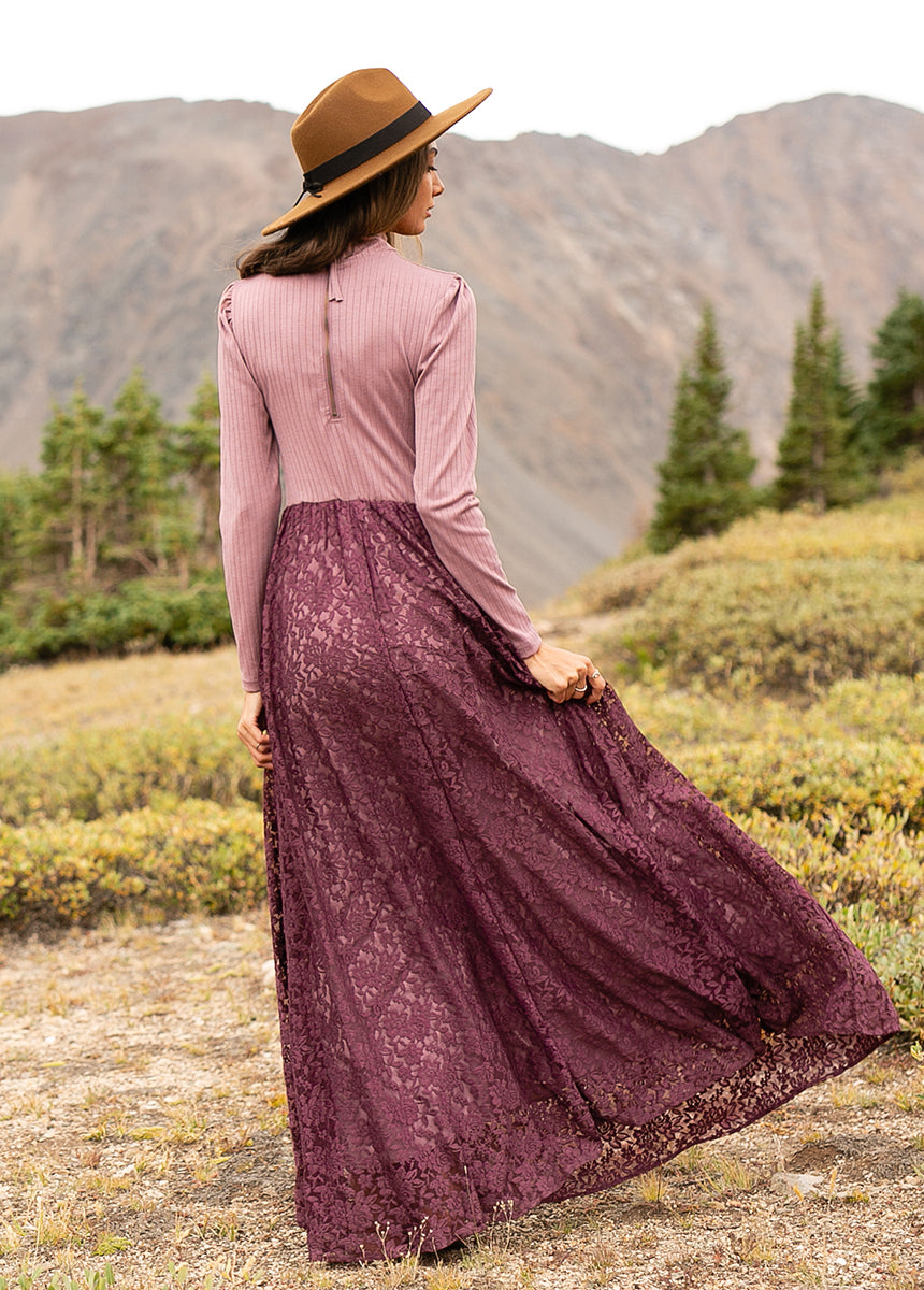 Bijourn Dress in Dusty Orchid