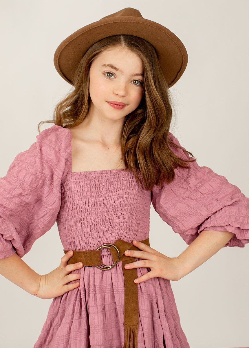 Quinn Dress in Ashe Rose