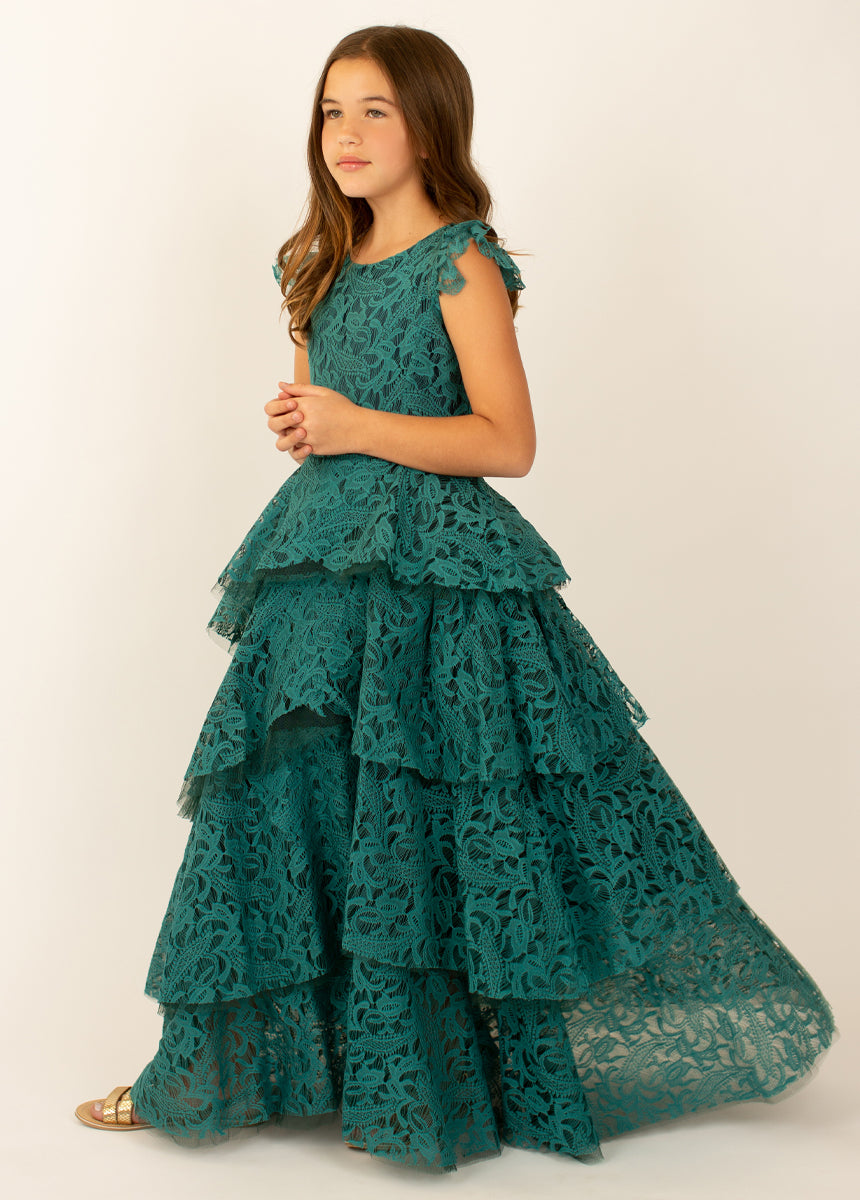 Azalea Dress in Teal