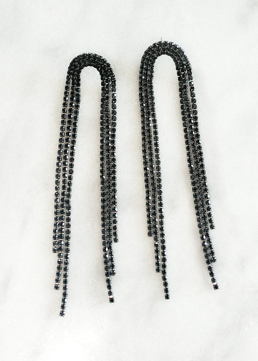 Calliope Earrings in Black