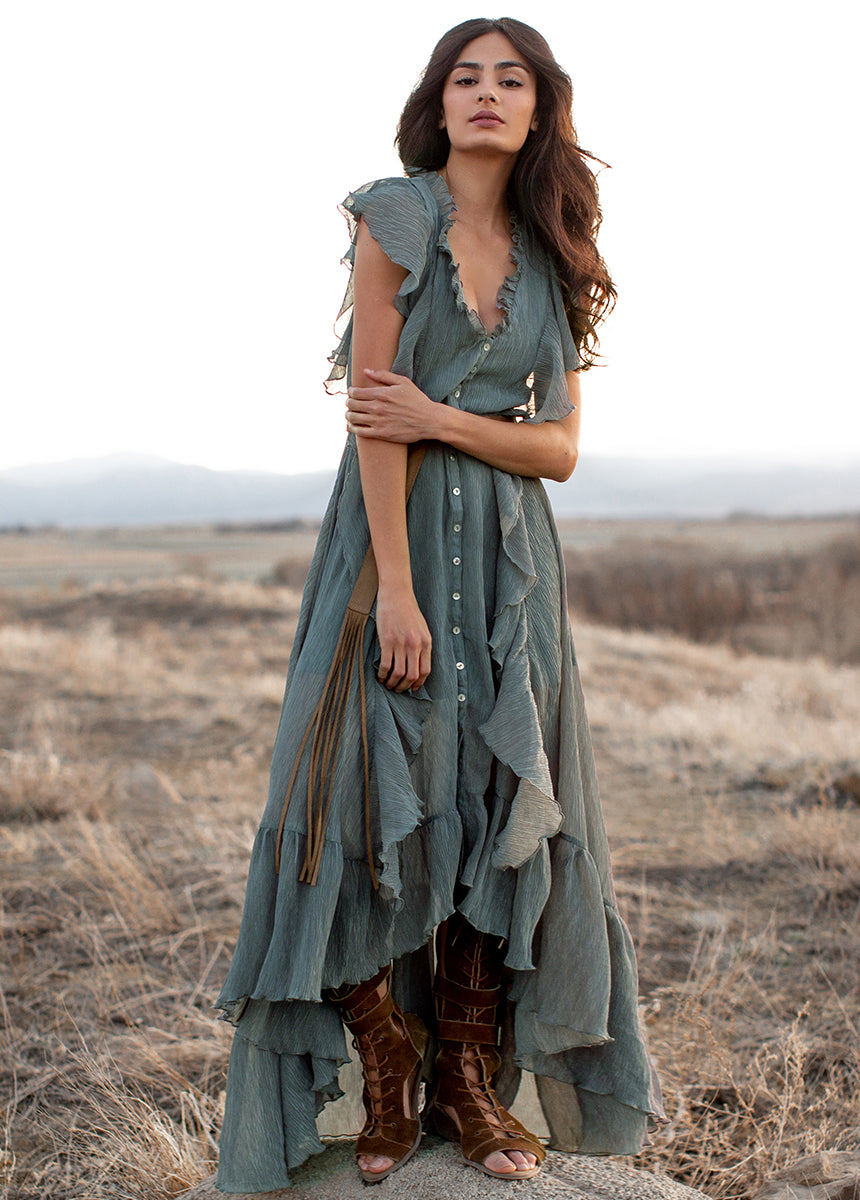 green island dress Buy River Island Green Floral Print Twist Front Maxi Dress from Next USA