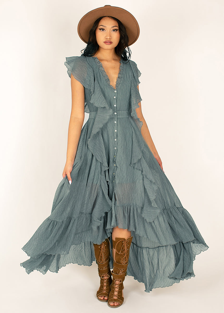 green island dress Cras Yvonne Island Green Dress O O L O O P