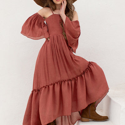 Chloe Dress in Mesa Rose
