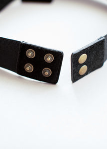 Clea Belt in Black