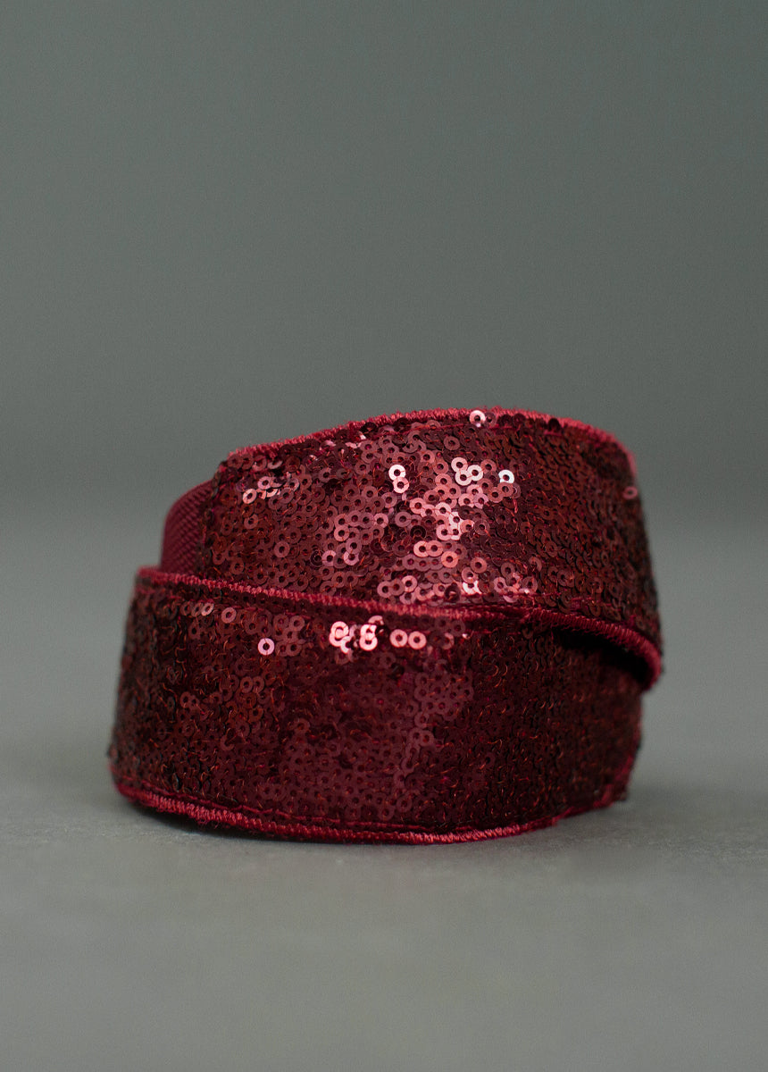 sequin belt for dress Joyfolie GirlsMolly Sequin Belt in Burgundy