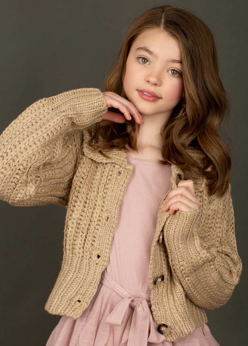 Maddie Sweater in Latte