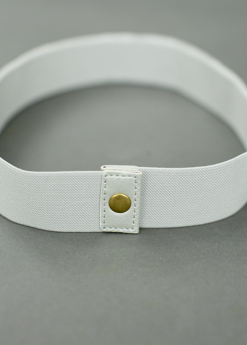 Joyfolie Girls Molly Sequin Belt in Silver, Youth Large Joyfolie Girls Molly Sequin Belt in Silver, Youth Large