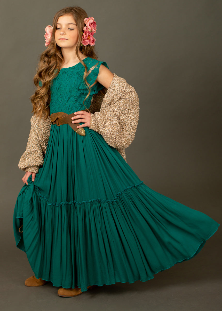 Macy Dress in Teal Macy Dress in Teal