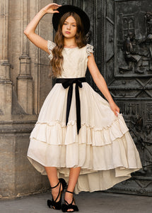 Cream petticoat dress