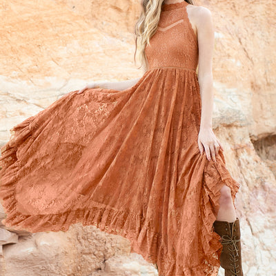Emmaline Dress in Clay