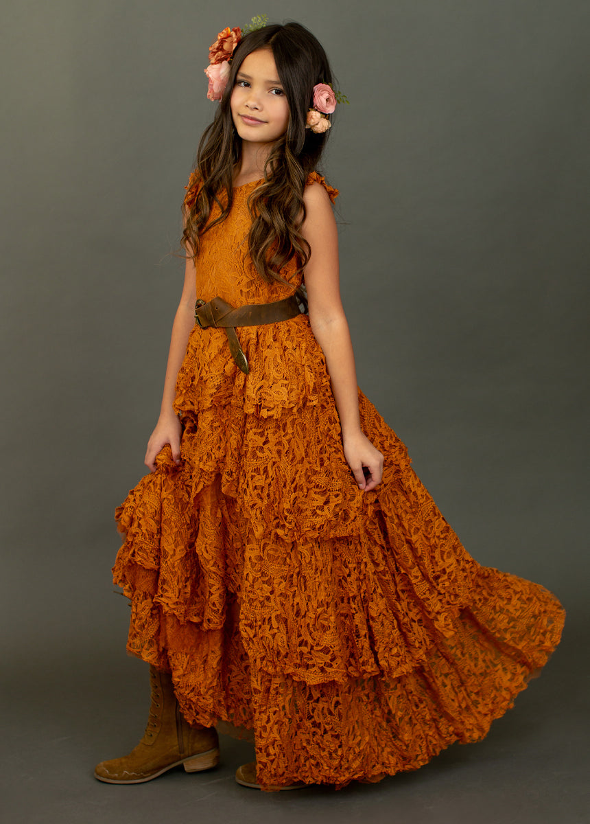 Lyra Dress in Marigold - Joyfolie