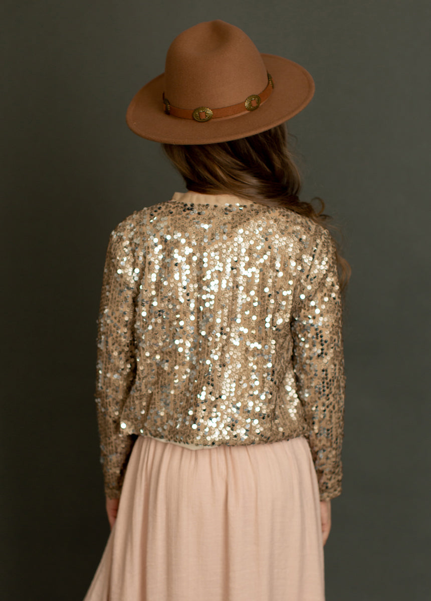 Livvy Jacket in Gold