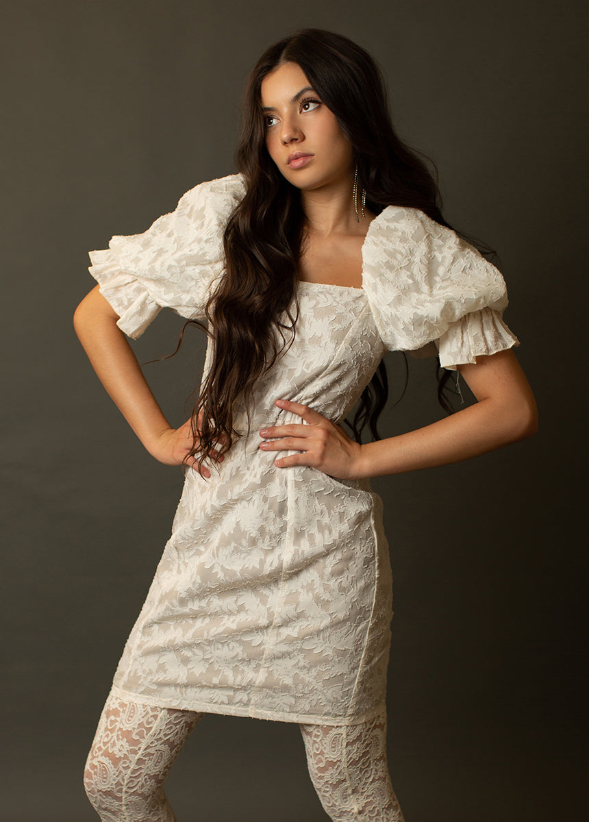 Livi Dress in Cream