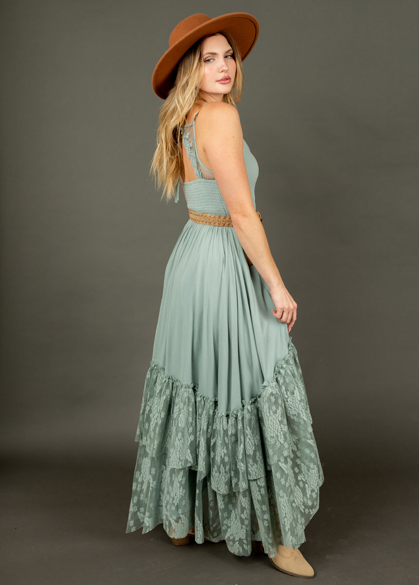 Christelle Dress in Seaglass