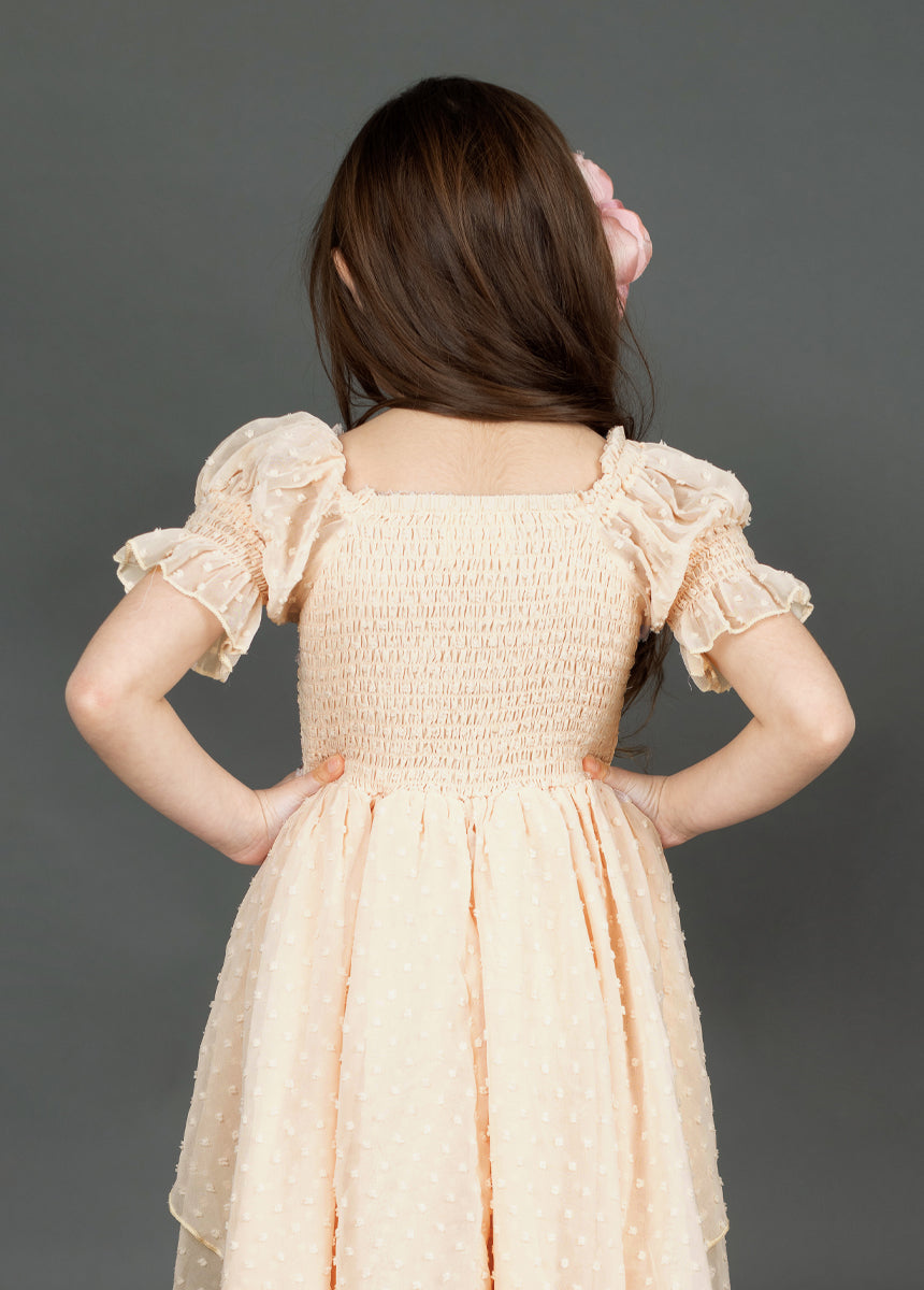 Aurelia Dress in Shell - Joyfolie