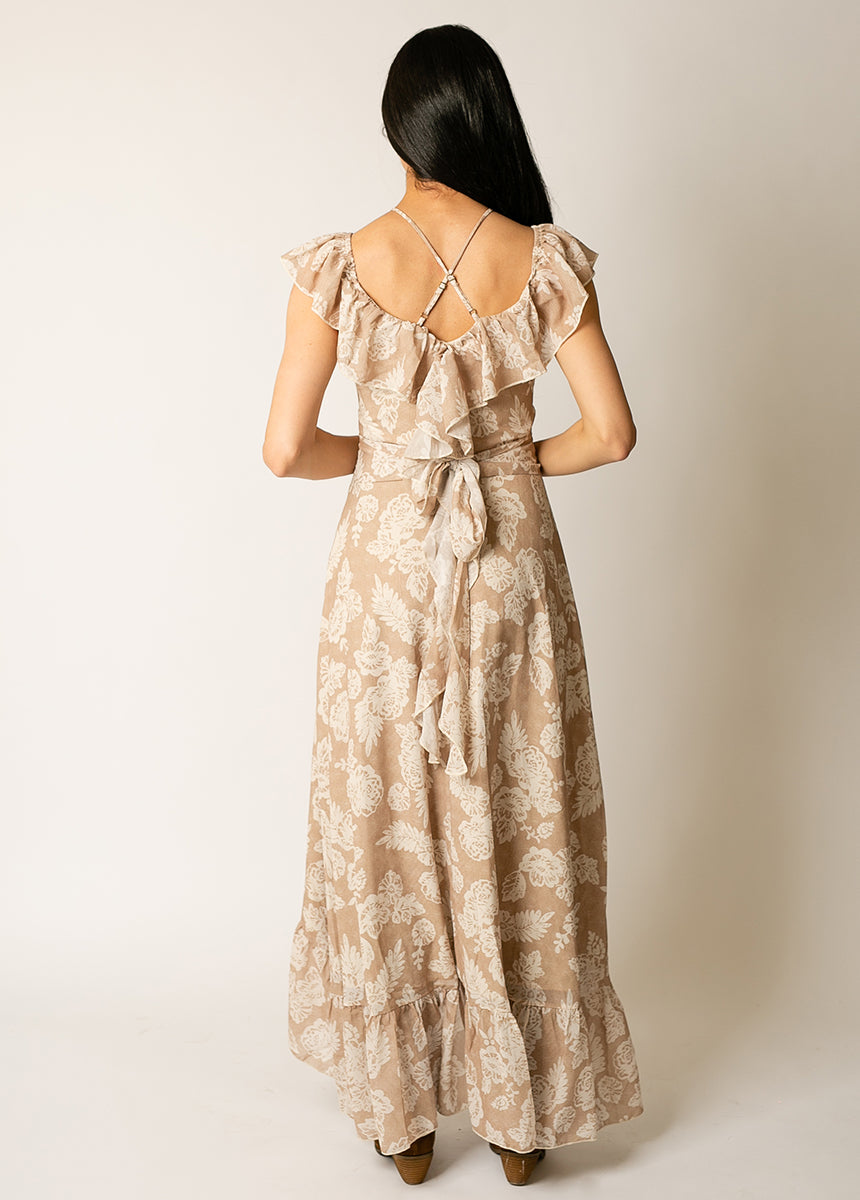 Netta Dress in Lacey Floral - Joyfolie