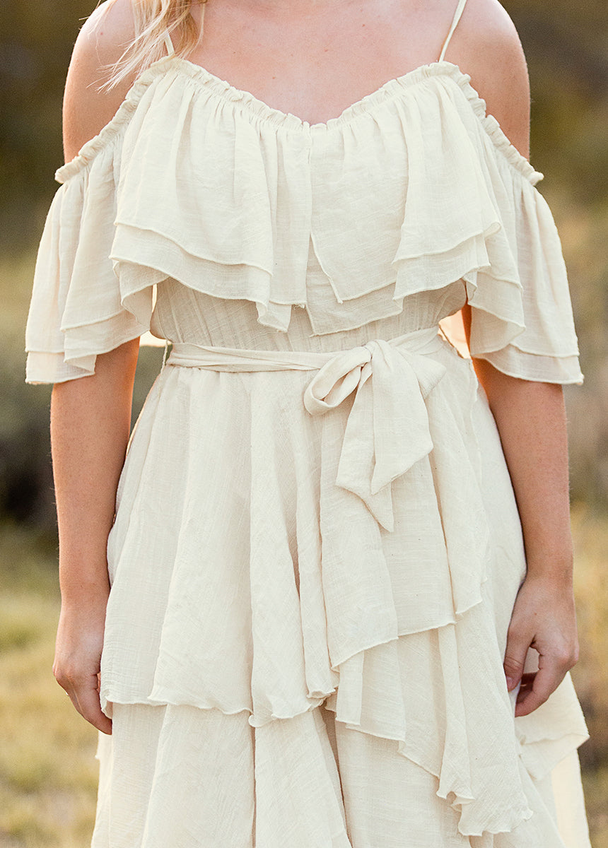 Laurence Dress in Cream