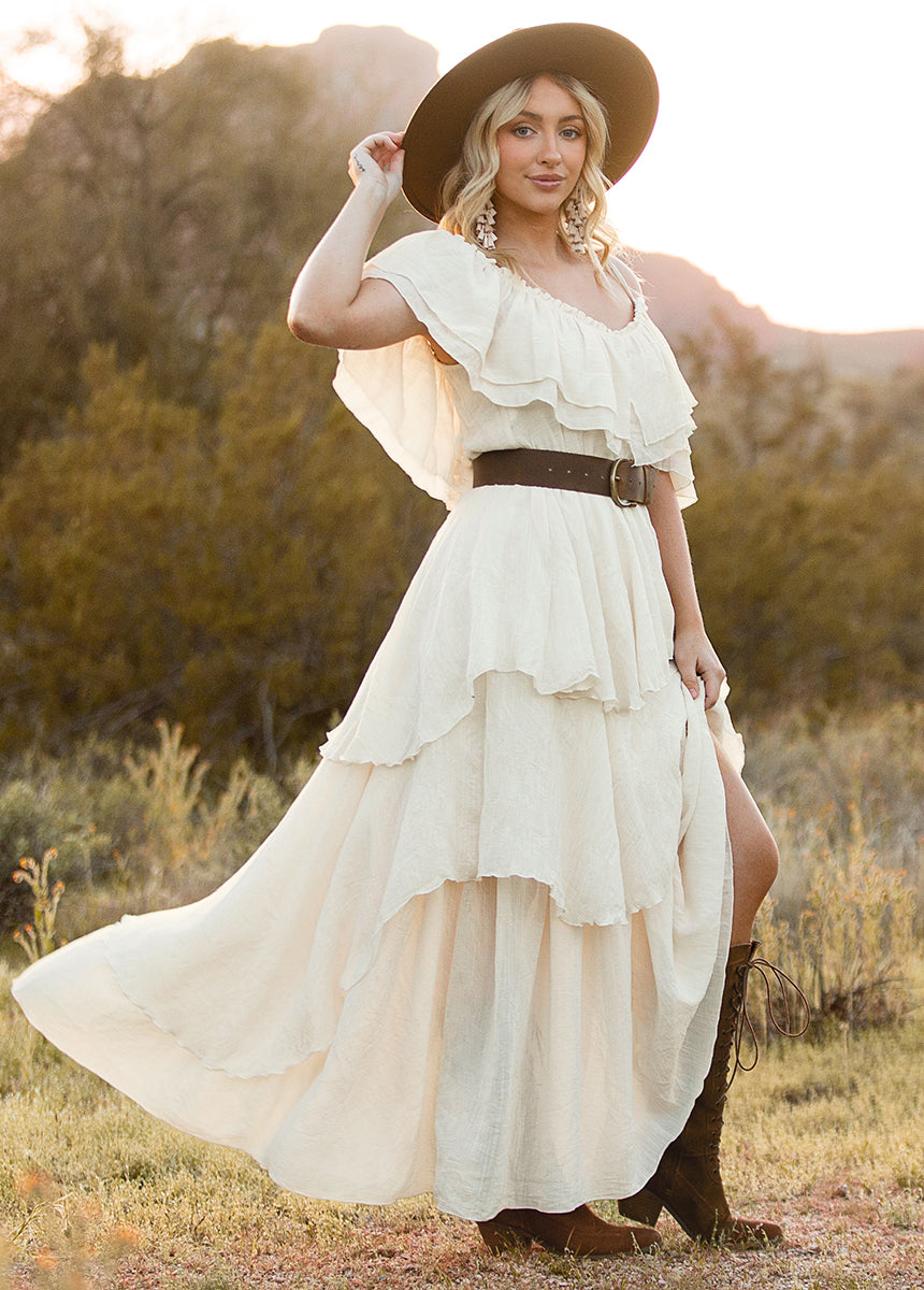 Laurence Dress in Cream