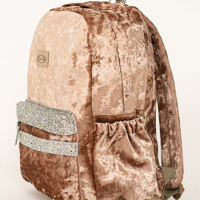 Party Time Backpack in Taupe