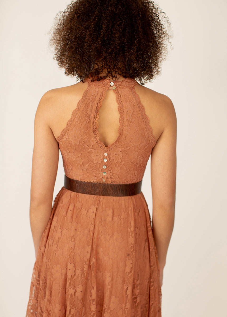 Emmaline Dress in Clay
