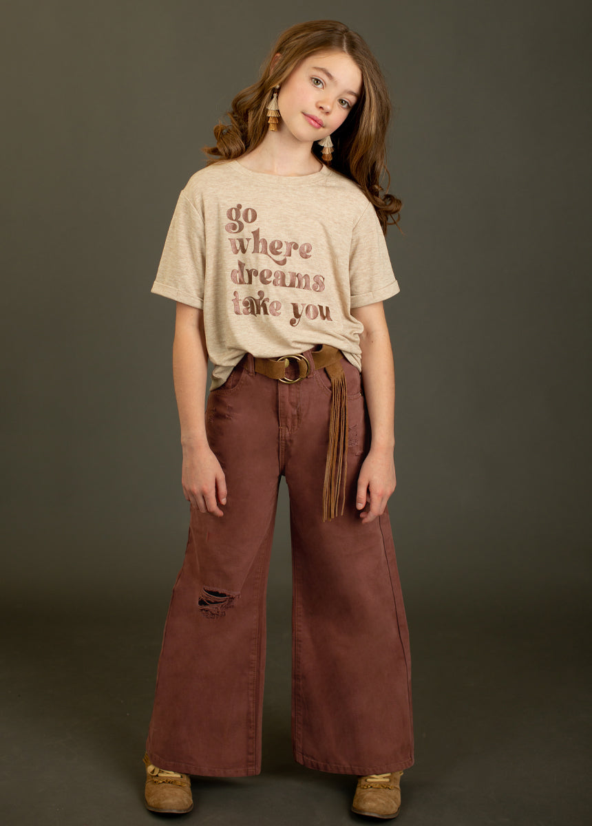 Addyson Denim in Raisin