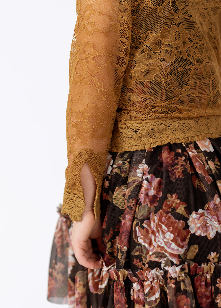 Shawney Cardigan in Bistre