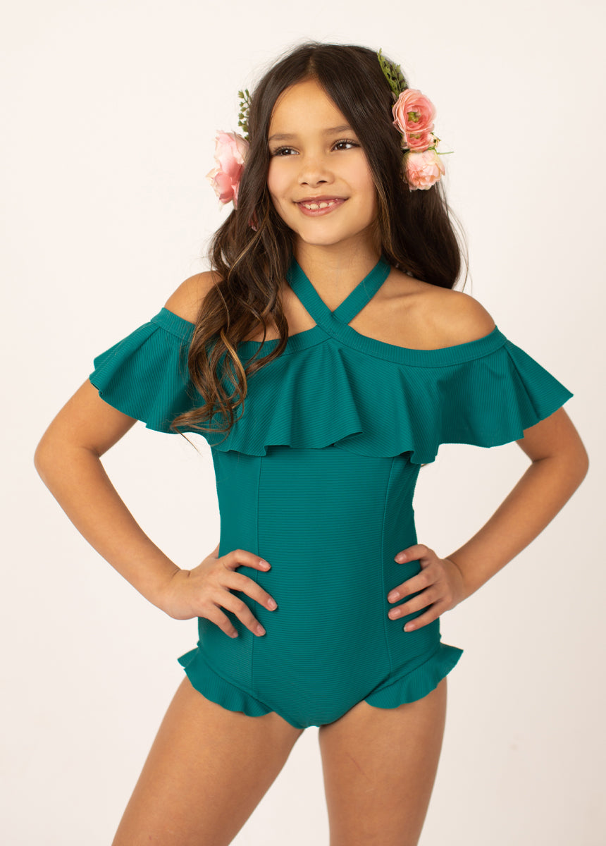 Abriella Swimsuit in Teal