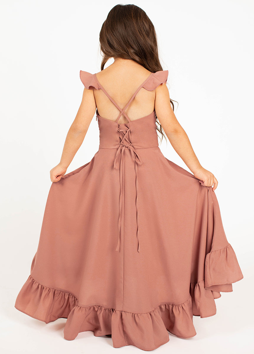 Syd Dress in Rose Taupe