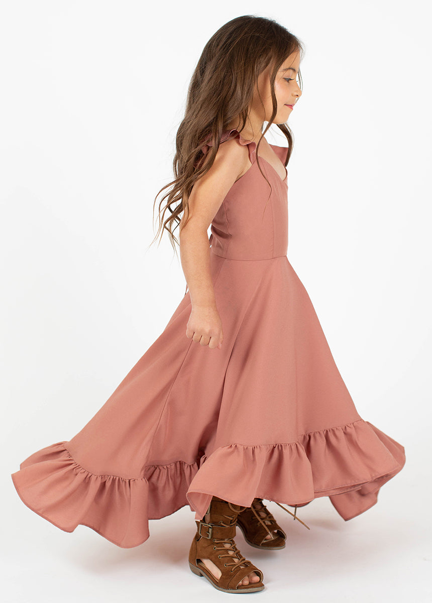 Syd Dress in Rose Taupe