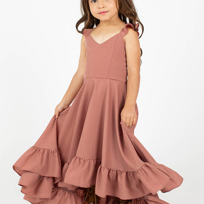 Syd Dress in Rose Taupe