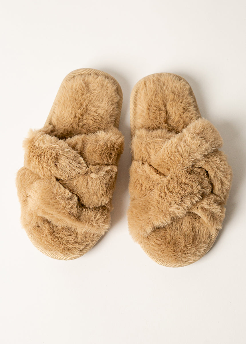 Taisha Slippers in Taupe