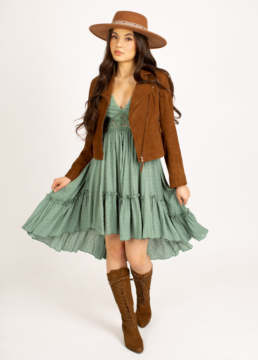 Marley Dress in Beach Sage