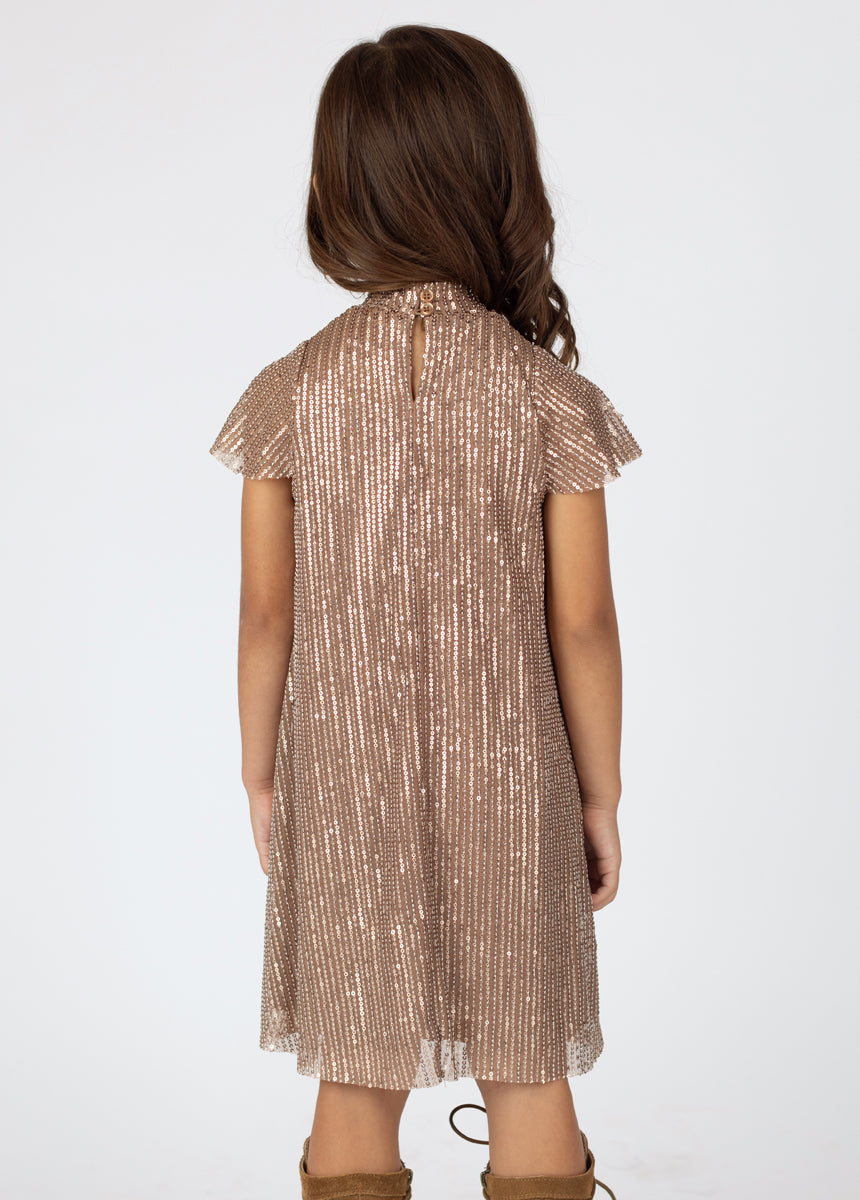 Chele Dress in Bronze