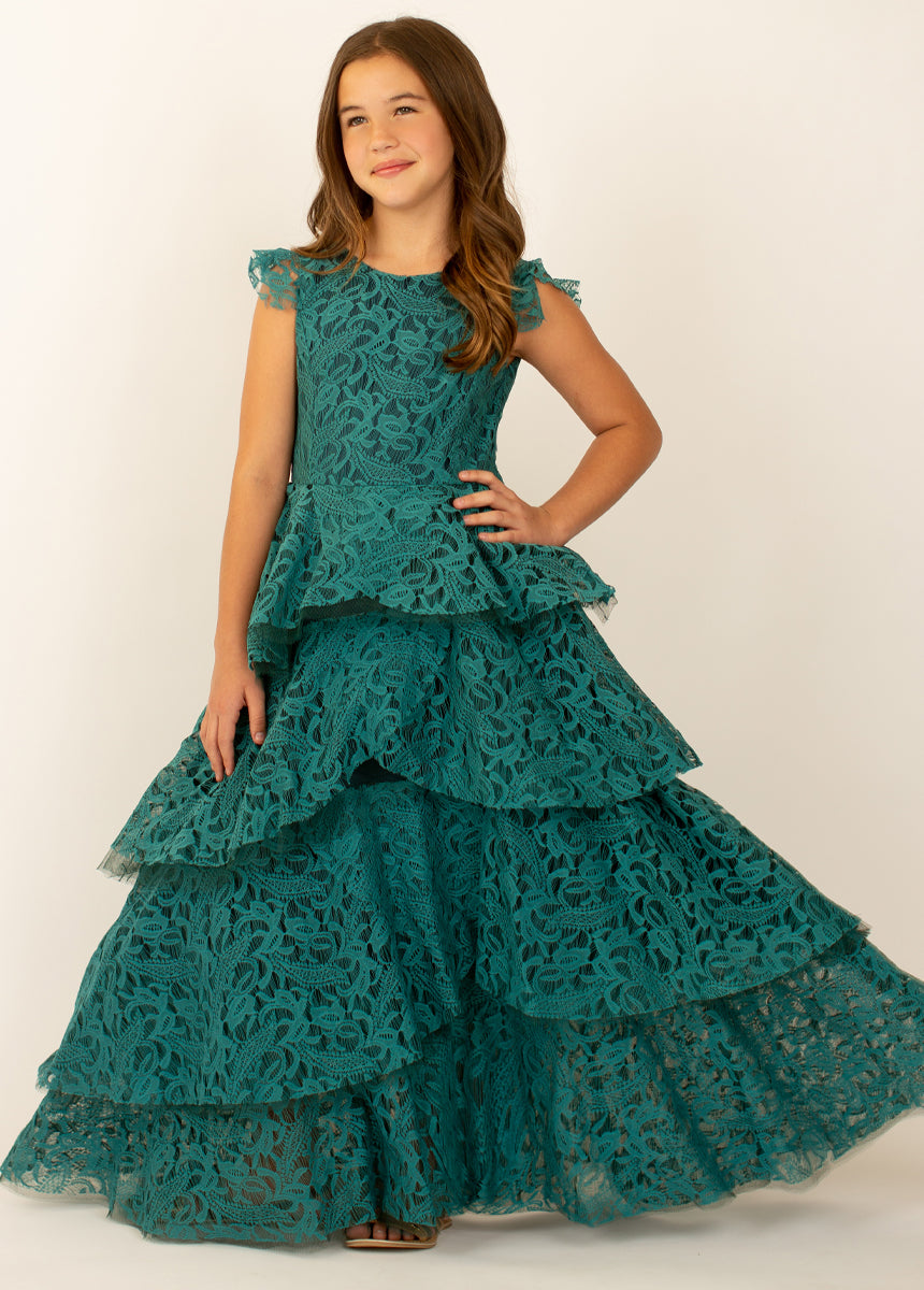 Azalea Dress in Teal