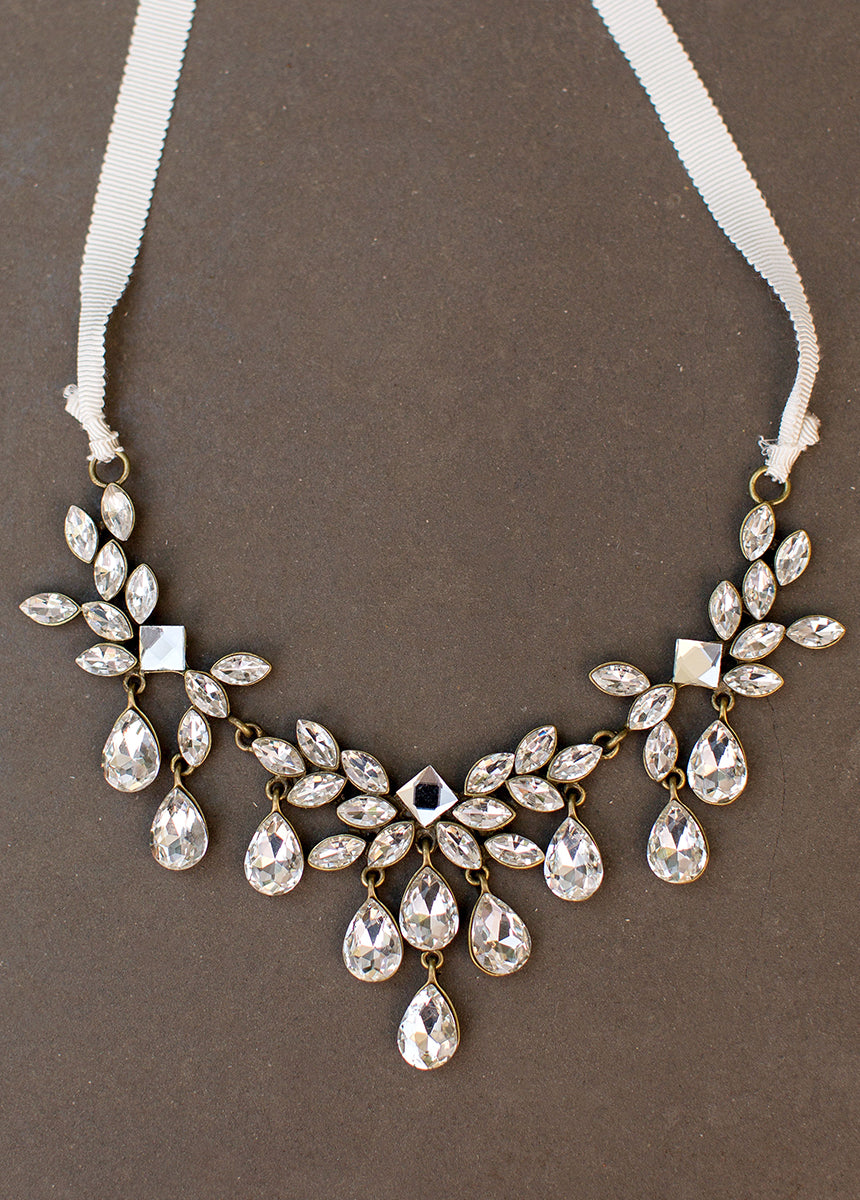 Verona Necklace in Crystal