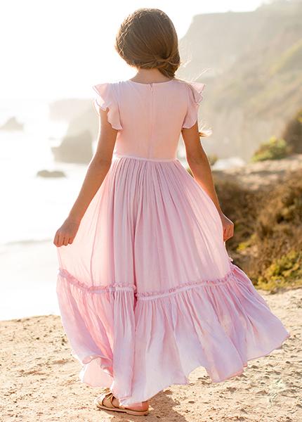 pink & violet brand dresses Pink Violet Brand Gorgeous Little Girls Special Occasion Size 14 Dress