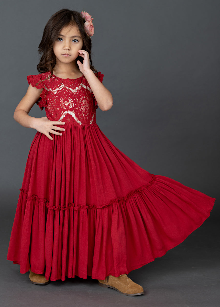 Young girls maxi dress Clearance